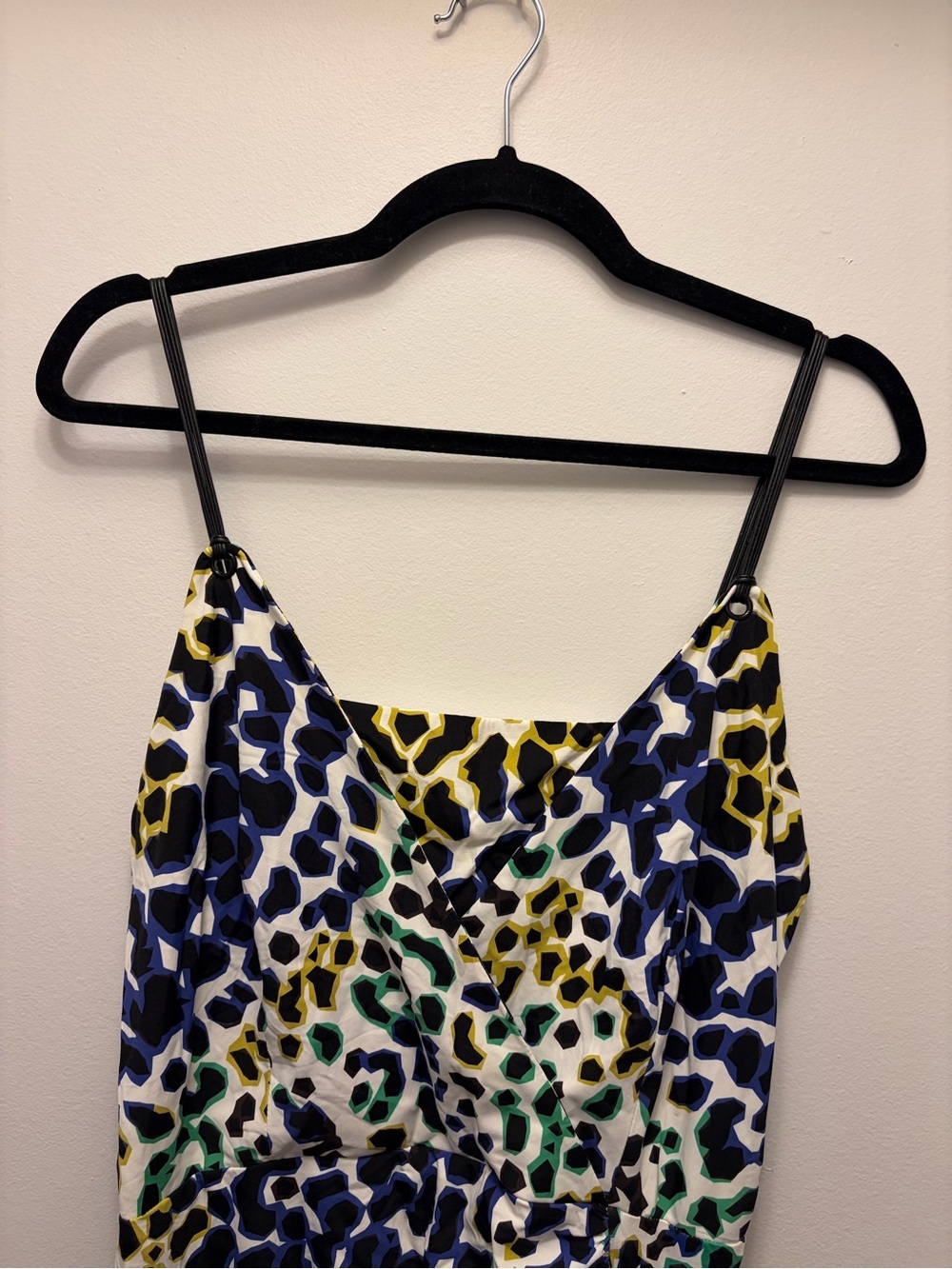 NWT Milly Leopard Print Sheath Dress Women's M Blue Green Cocktail Mini Feminine - Picture 4 of 10